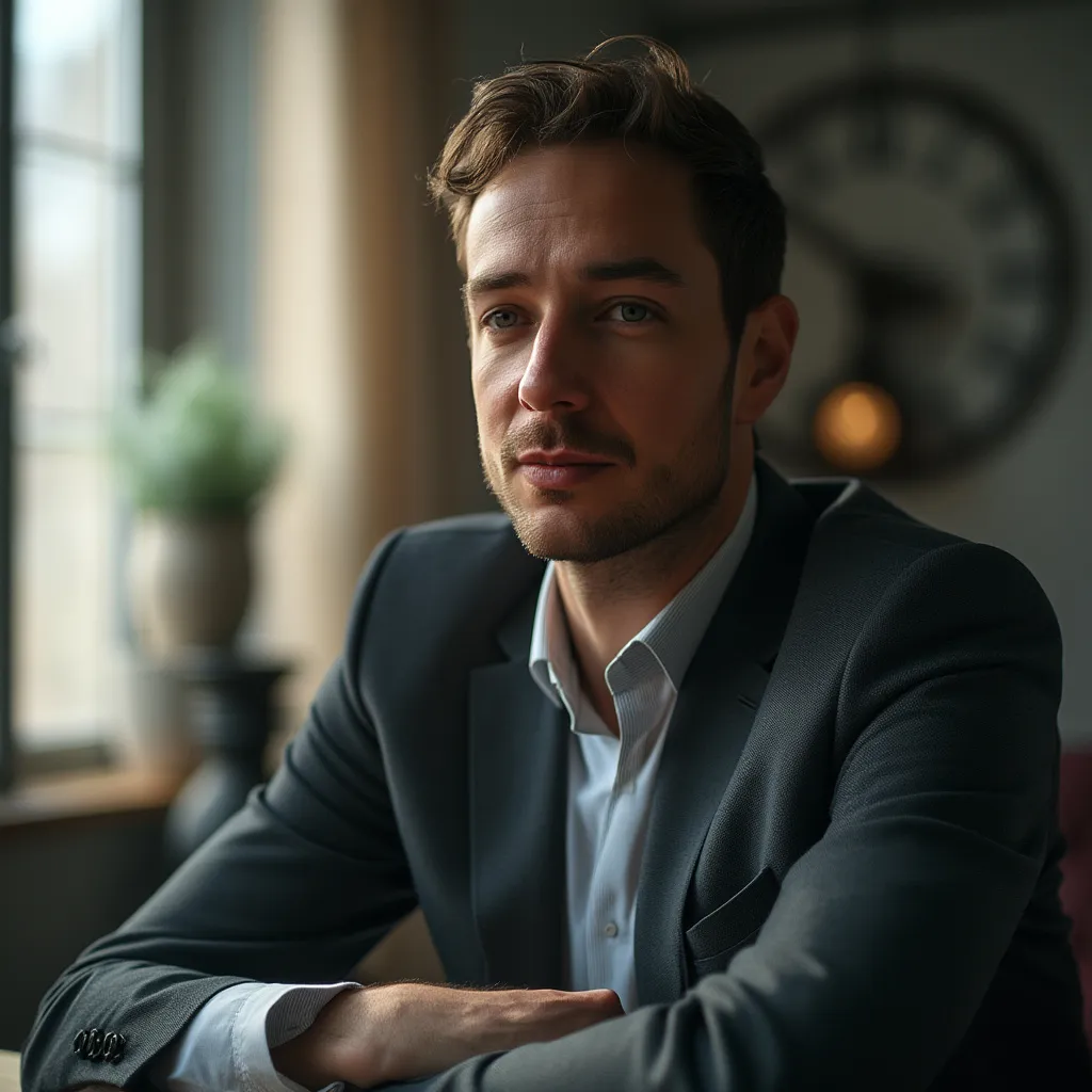 Portrait du fondateur
