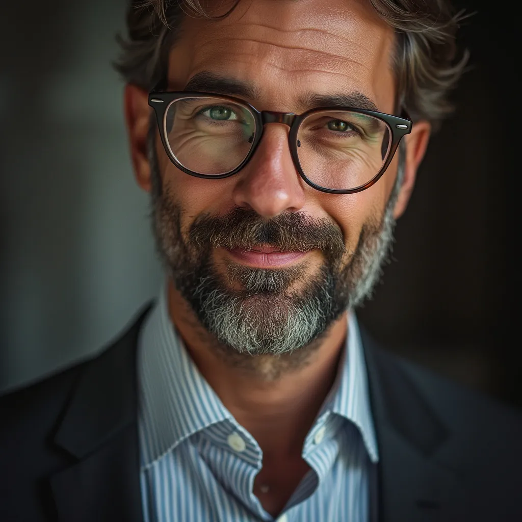 Portrait d'un client satisfait