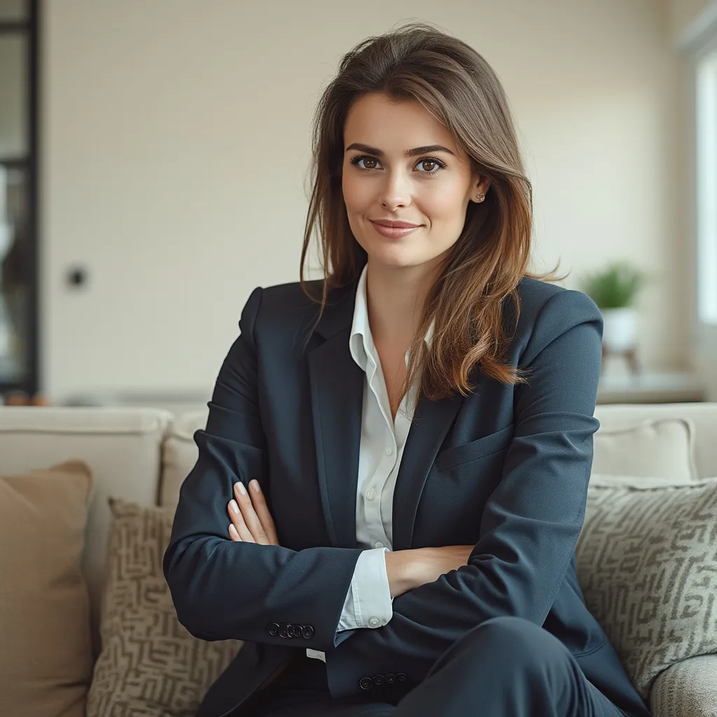 Portrait d'un client satisfait